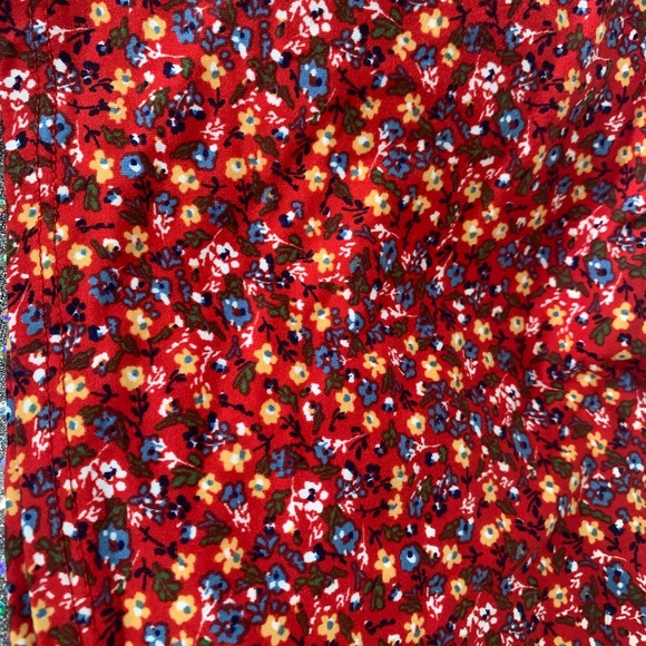 LOT OF 2 Red tube top bundle ( one pattern, one solid) - Picture 3 of 3